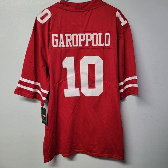 Garoppolo 49ers Jersey Red NFL Mens XXL 10 Football Fan Team Game Day Superbowl - Picture 3 of 10